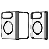 Dux Ducis iPhone Duo Cover med Gångjärnsskydd Aimo Series MagSafe Sort