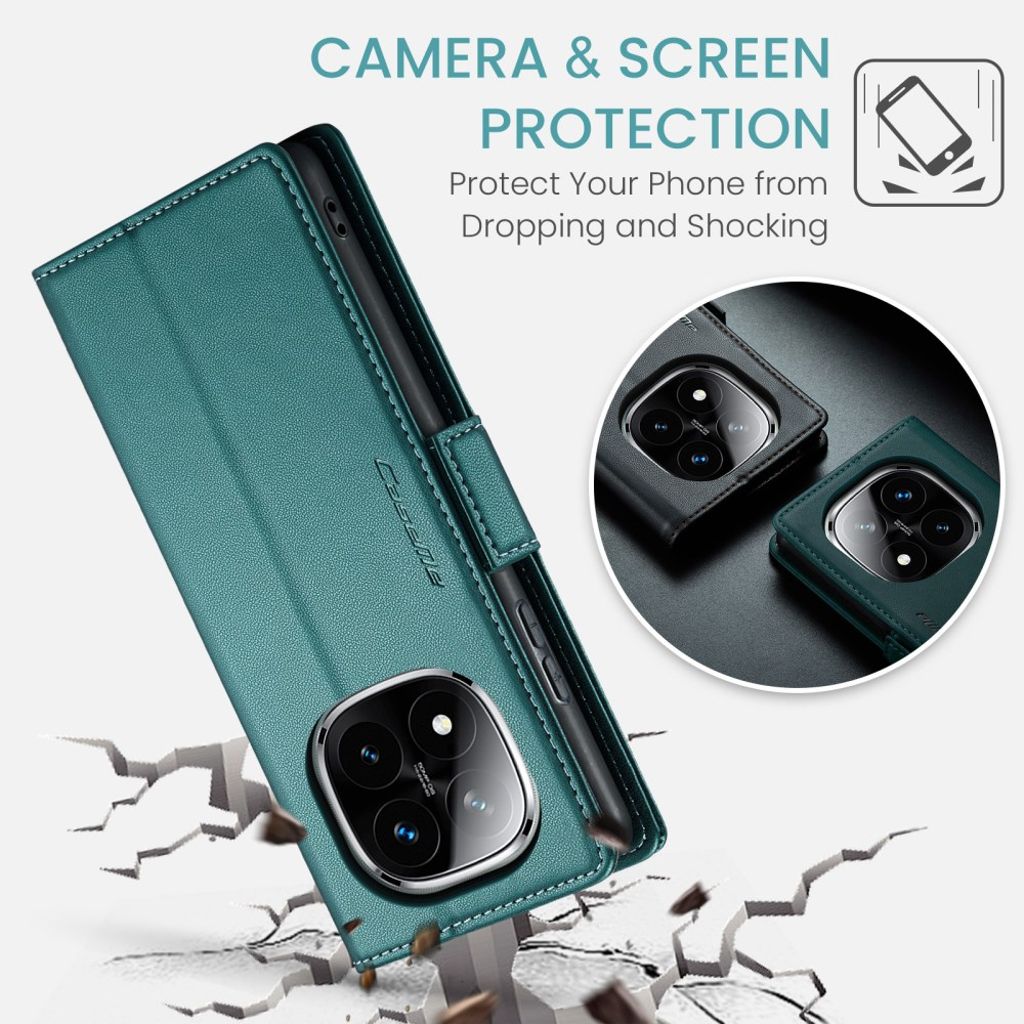 CaseMe Xiaomi Redmi Note 14 Pro 5G/14 Pro Plus 5G Etui 023 Series Grøn