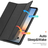 Dux Ducis Samsung Galaxy Tab S12 Plus Etui DOMO Series Sort