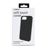 Celly iPhone 16e/17e Cover CROMO Sort