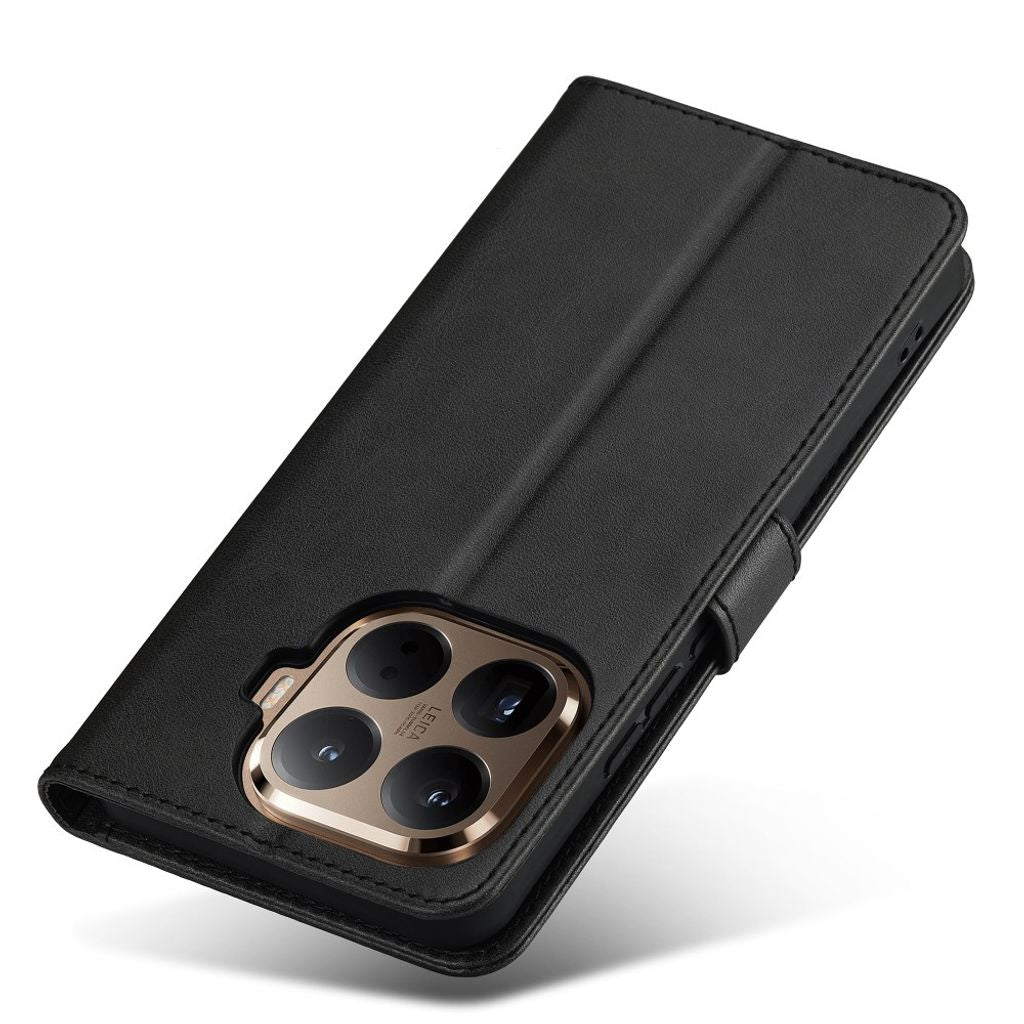 Lc.Imeeke Xiaomi 17T Pro Etui med Kortholder Stativfunktion Sort