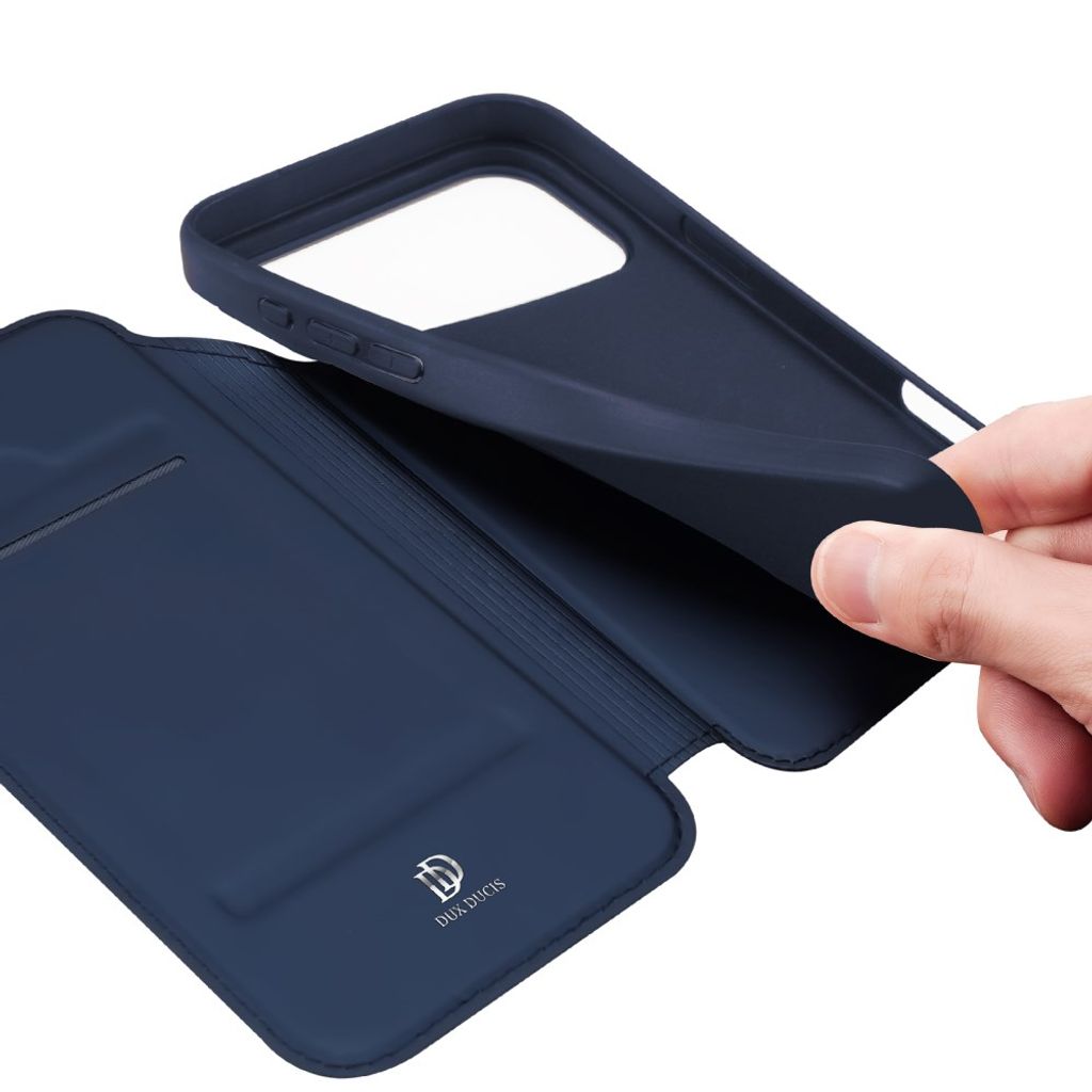 Dux Ducis iPhone 17 Pro/iPhone 18 Pro Cover Skin Pro Series Blå