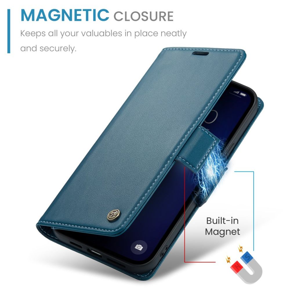 CaseMe iPhone 13 Pro Etui 023 Series Blå
