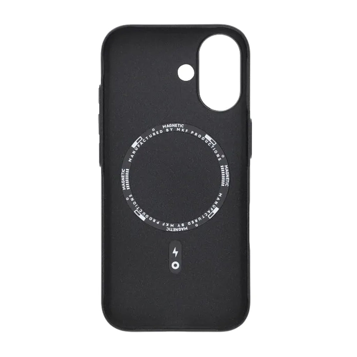 iPhone 17 Cover Korrugeret MagSafe Sort