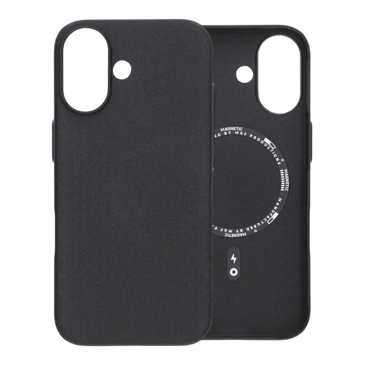iPhone 17 Cover Korrugeret MagSafe Sort