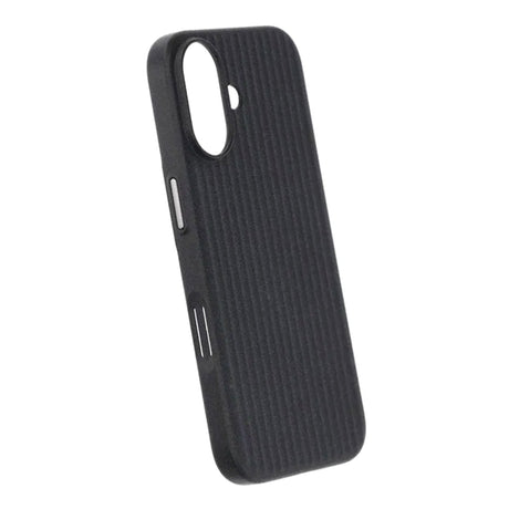 iPhone 17 Cover Korrugeret MagSafe Sort