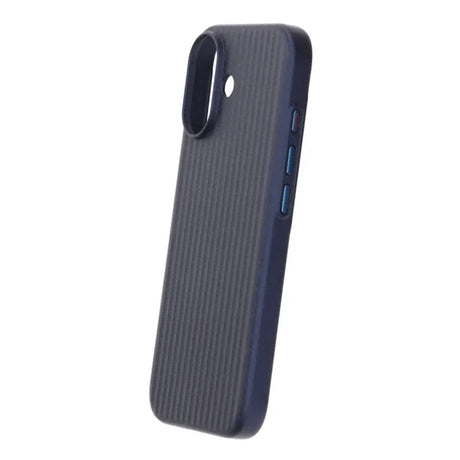 iPhone 17 Cover Korrugeret MagSafe Blå