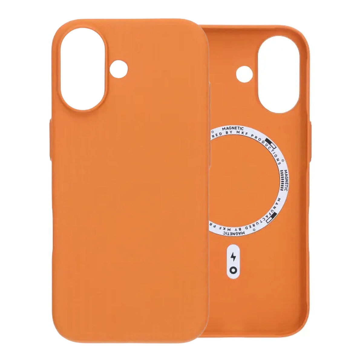 iPhone 17 Cover Korrugeret MagSafe Orange