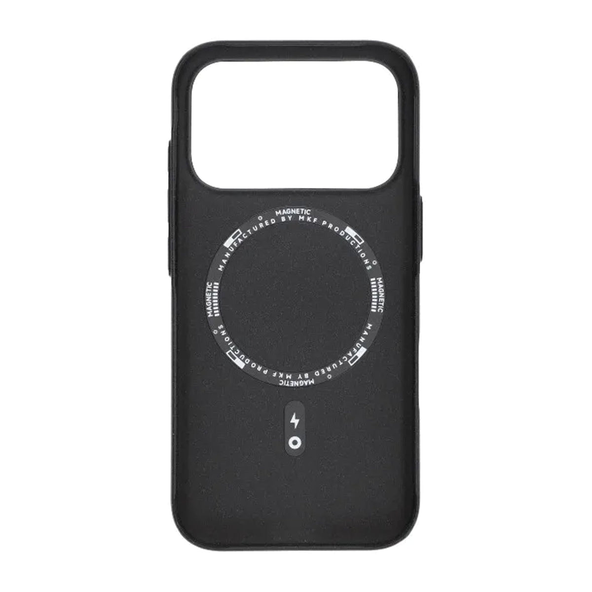 iPhone 17 Pro Cover Korrugeret MagSafe Sort