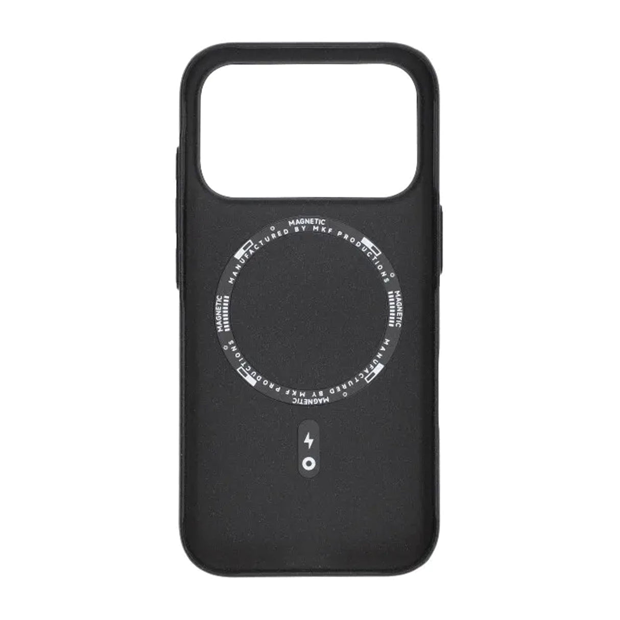 iPhone 17 Pro Max Cover Korrugeret MagSafe Sort