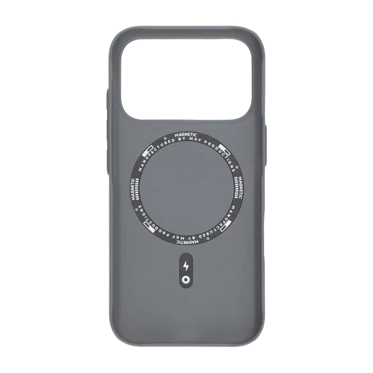 iPhone 17 Pro Max Cover Korrugeret MagSafe Grå