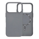 iPhone 17 Pro Max Cover Korrugeret MagSafe Grå