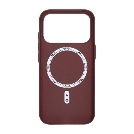 iPhone 17 Pro Max Cover Korrugeret MagSafe Rød