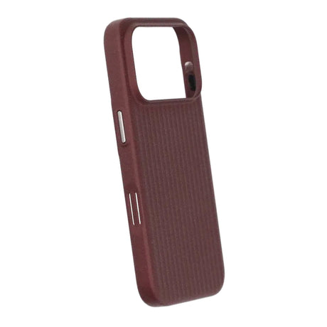 iPhone 17 Pro Max Cover Korrugeret MagSafe Rød