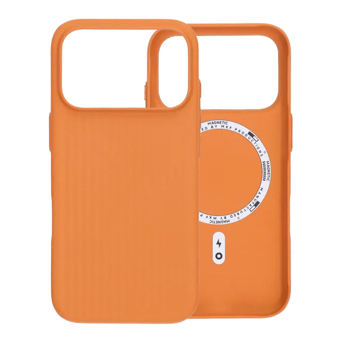 iPhone 17 Pro Cover Korrugeret MagSafe Orange