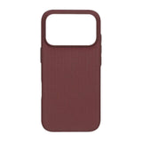 iPhone 17 Pro Cover Korrugeret MagSafe Rød
