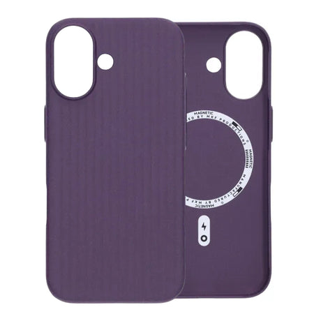 iPhone 17 Cover Korrugeret MagSafe Lilla