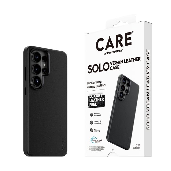CARE by PanzerGlass Samsung Galaxy S26 Ultra Cover Solo Sort