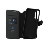 CARE by PanzerGlass Samsung Galaxy S25 Edge Etui Tango Two-in-One Wallet MagSafe Sort