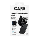 CARE by PanzerGlass Samsung Galaxy S26 Etui Tango Two-in-One Wallet MagSafe Sort