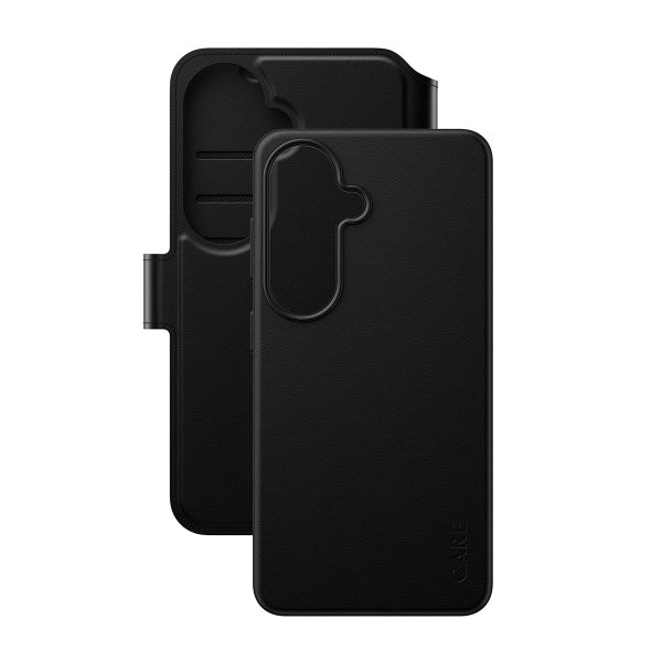 CARE by PanzerGlass Samsung Galaxy S26 Etui Tango Two-in-One Wallet MagSafe Sort