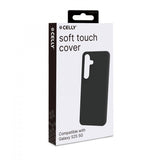 Celly Samsung Galaxy S25 Cover CROMO Sort