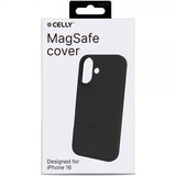 Celly iPhone 16 Cover CROMOMAG Sort