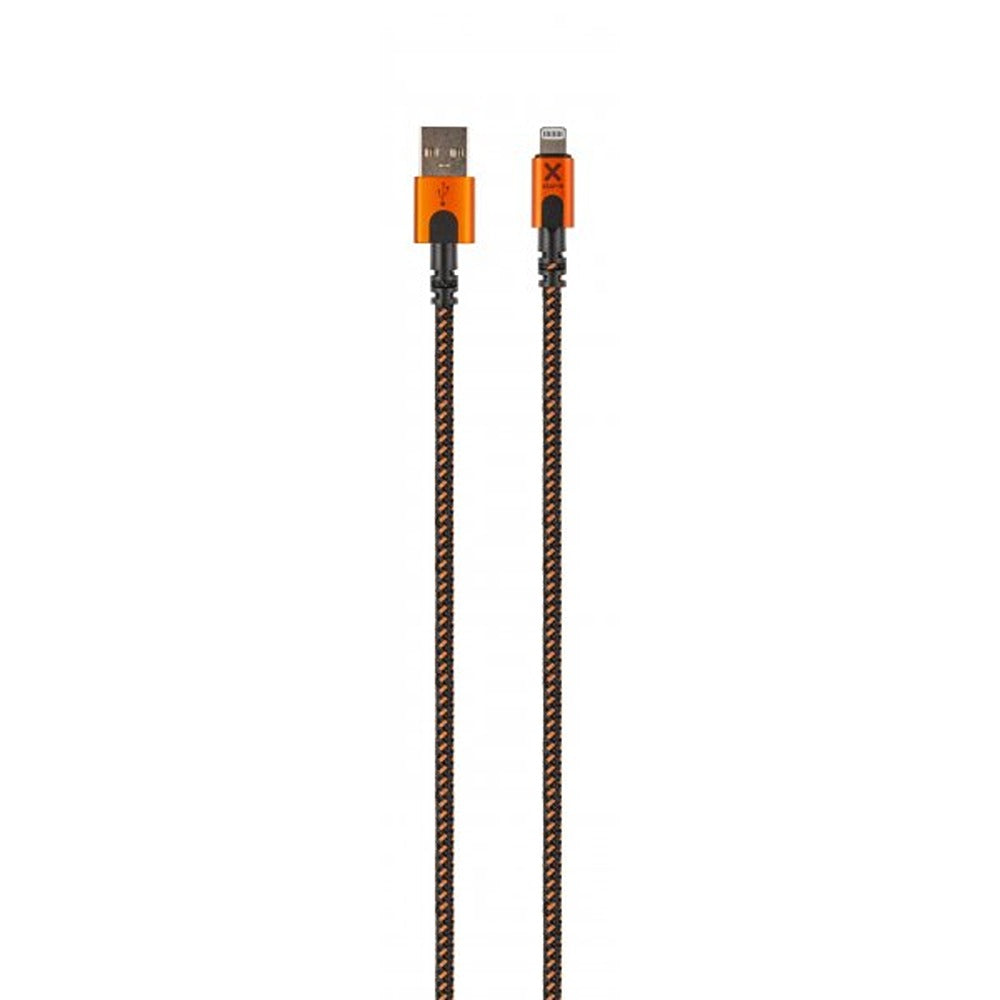 Xtorm Xtreme USB-A til Lightning Kabel 1.5m Sort Orange