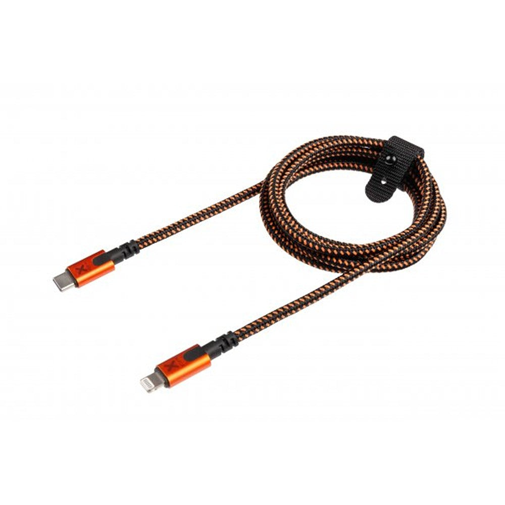 Xtorm Xtreme USB-C til Lightning Kabel 1.5m Sort Orange
