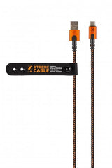 Xtorm Xtreme USB-A til USB-C Kabel 1.5m Sort Orange