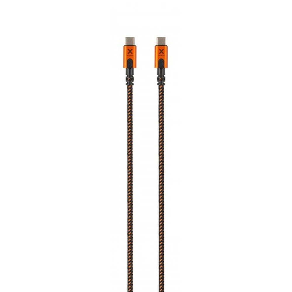 Xtorm Xtreme USB-C til USB-C PD Kabel 1.5m Sort Orange