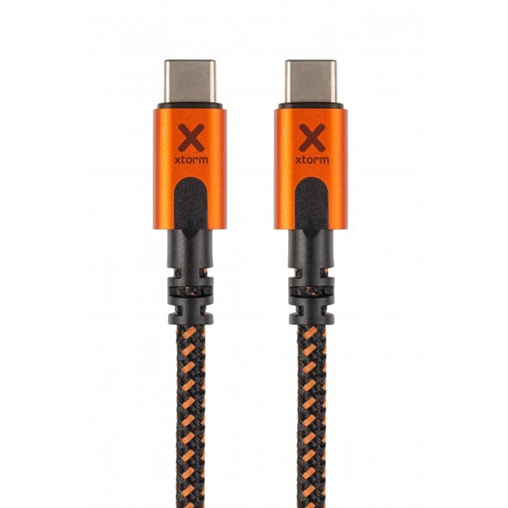 Xtorm Xtreme USB-C til USB-C PD Kabel 1.5m Sort Orange