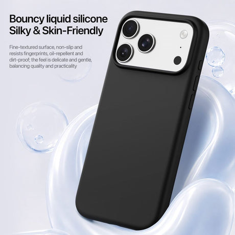 Dux Ducis iPhone 17 Pro/iPhone 18 Pro Cover Piel Series MagSafe Sort