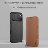 Nillkin iPhone 17 Pro/iPhone 18 Pro Etui Qin Pro Sort