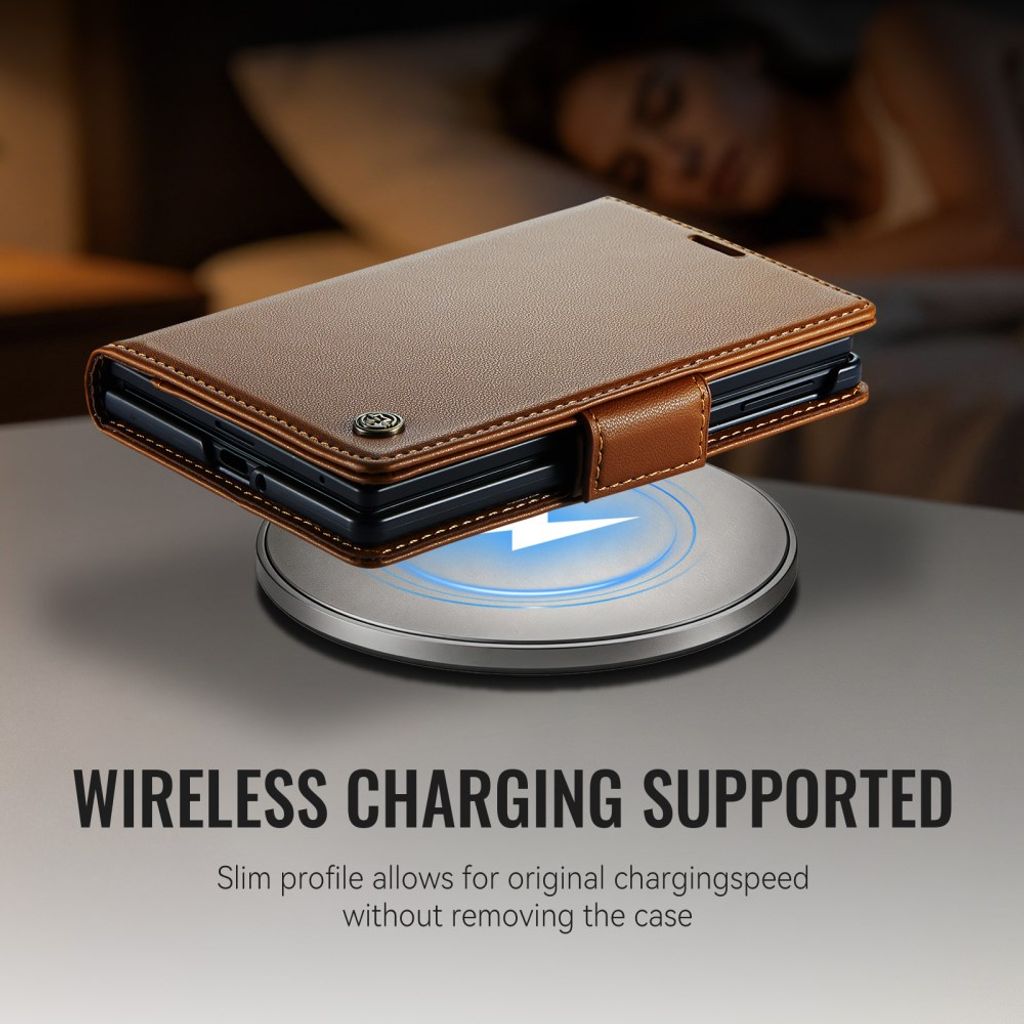 CaseMe Samsung Galaxy Z Fold 8 Etui 023 Series Brun