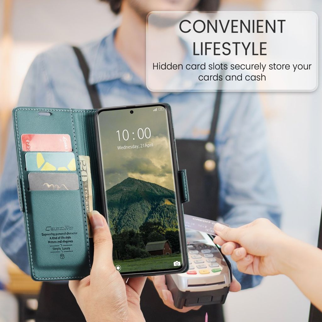 CaseMe Xiaomi Redmi Note 14 Pro 5G/14 Pro Plus 5G Etui 023 Series Grøn