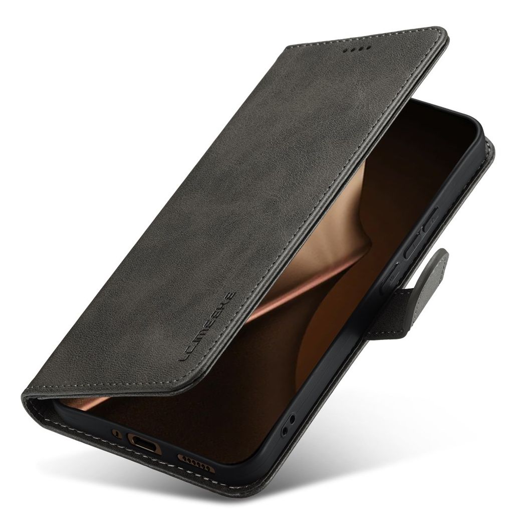 Lc.Imeeke Xiaomi 17T Etui med Kortholder Stativfunktion Grå