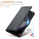 CaseMe Samsung Galaxy S24 Ultra Etui 023 Series Sort