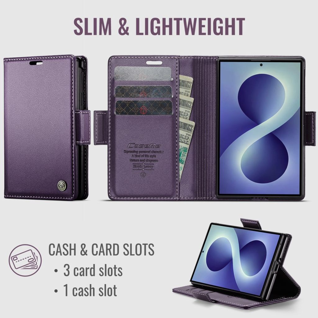CaseMe Samsung Galaxy Z Fold 8 Etui 023 Series Lilla
