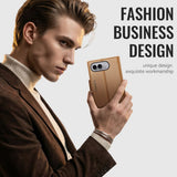 CaseMe iPhone Duo Etui 023 Series Brun