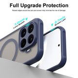 Xiaomi 17T Cover Frostet MagSafe Blå