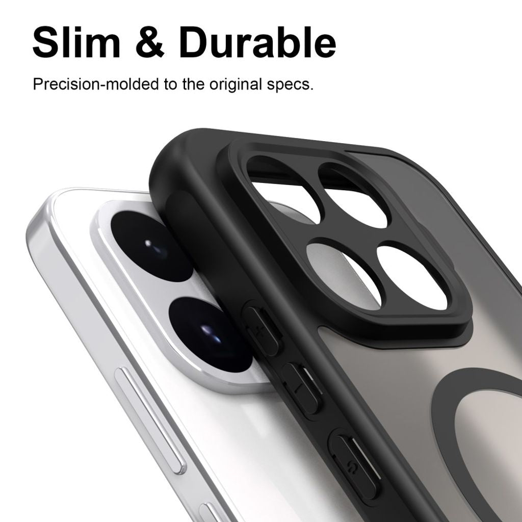 Xiaomi 17T Cover Frostet MagSafe Sort