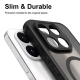 Xiaomi 17T Cover Frostet MagSafe Sort