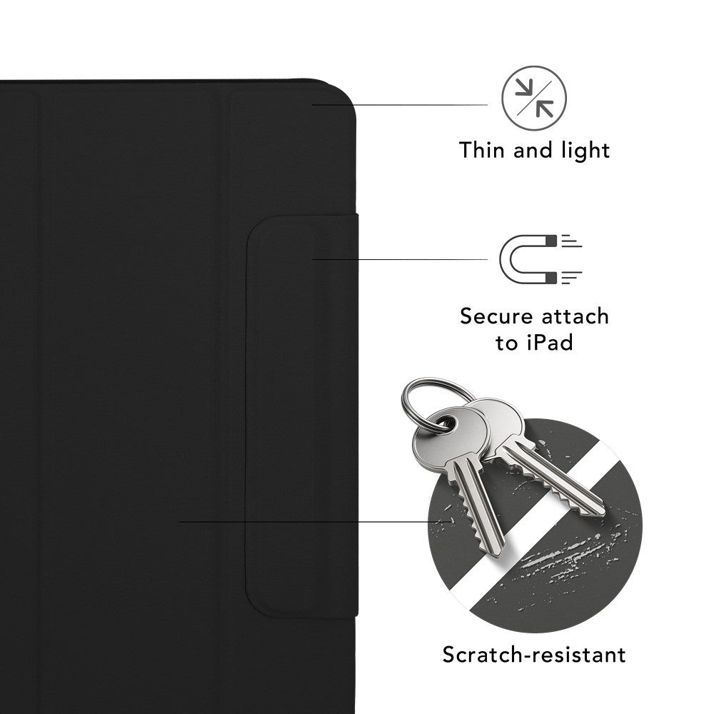 dbramante1928 iPad Air 13 (M2/M3/M4) Etui Avenida ICON Midnight