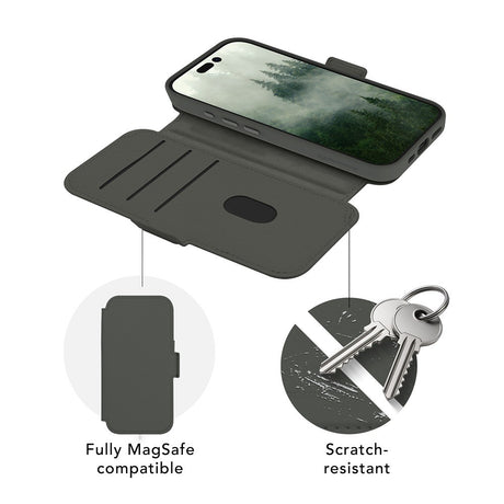 dbramante1928 iPhone 16 Etui Lynge MagSafe ICON Forest Shadow