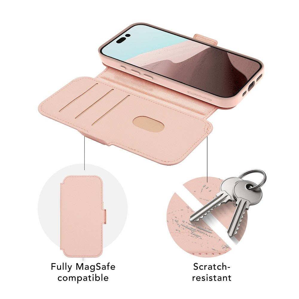 dbramante1928 iPhone 16 Etui Lynge MagSafe ICON Pink Sand
