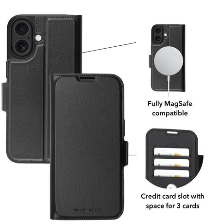dbramante1928 iPhone 17 Etui Oslo Pro MagSafe Sort