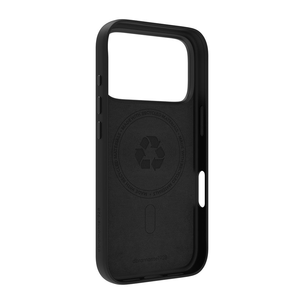 dbramante1928 iPhone 17 Pro/iPhone 18 Pro Cover Roskilde MagSafe Kick ICON Midnight