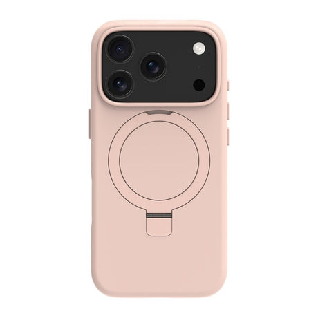 dbramante1928 iPhone 17 Pro/iPhone 18 Pro Cover Roskilde MagSafe Kick ICON Pink Sand
