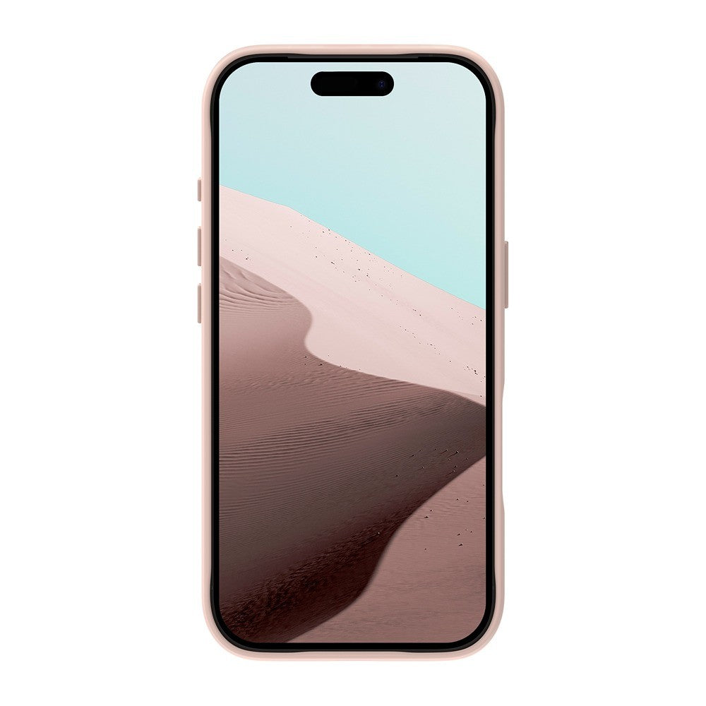 dbramante1928 iPhone 17 Pro/iPhone 18 Pro Cover Roskilde MagSafe Kick ICON Pink Sand